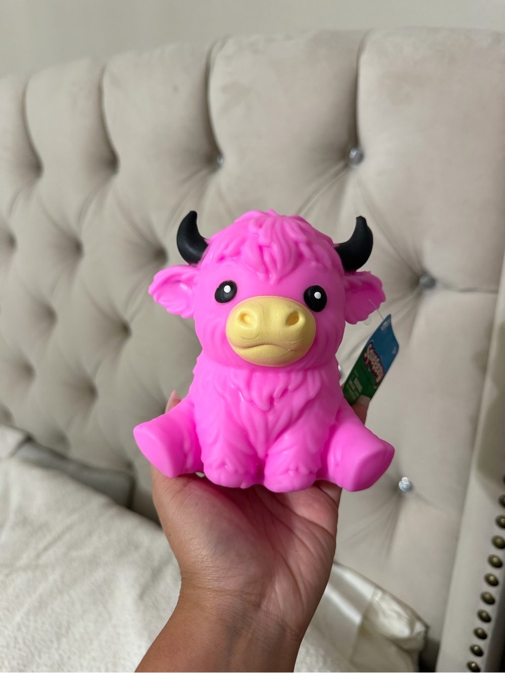 Squeeezy Hyland PINK Cow Master Fidget Toy
New with tag